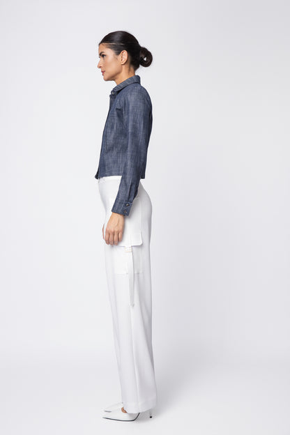 Costa Rica Denim Blouse