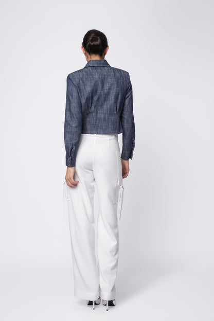 Costa Rica Denim Blouse