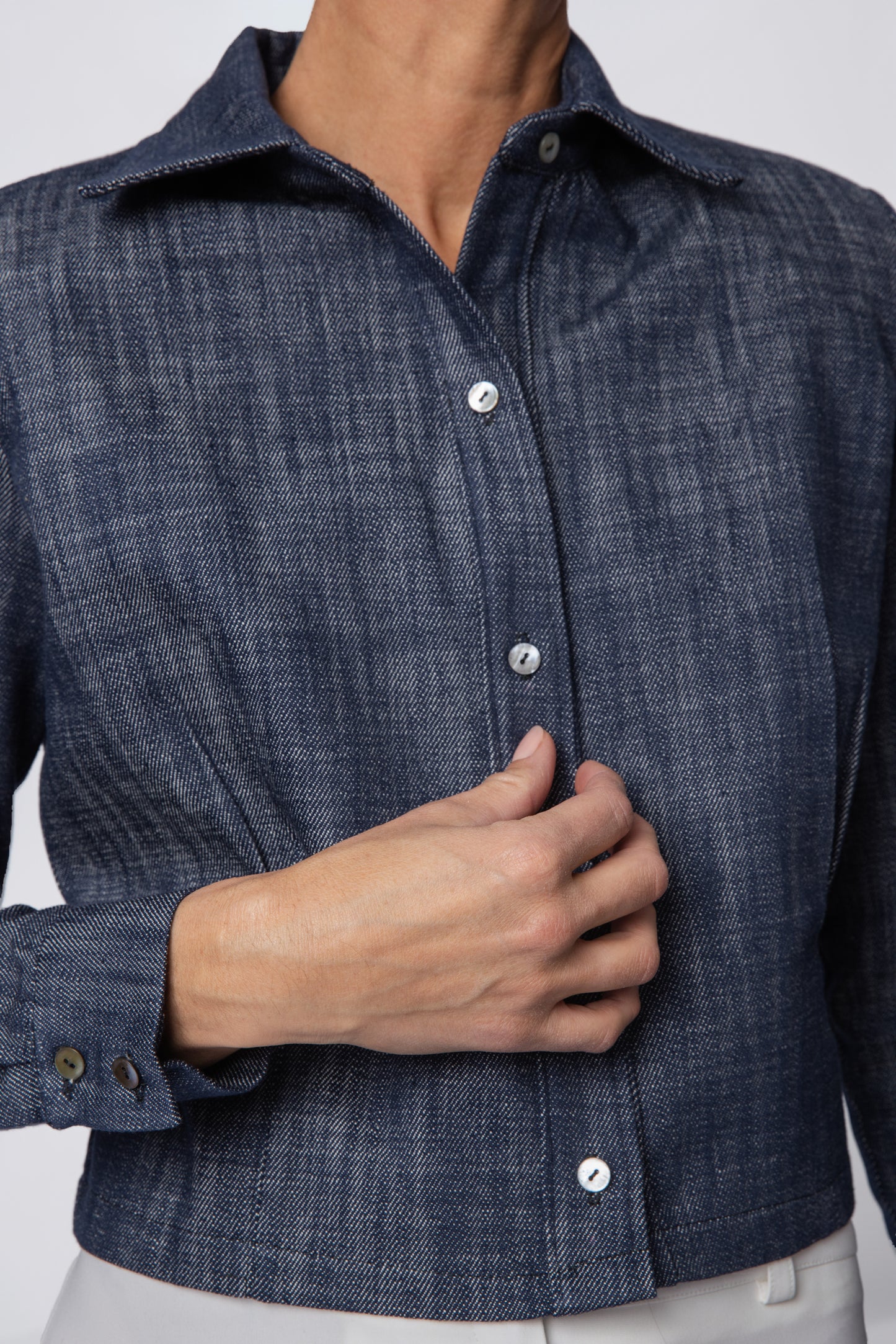 Costa Rica Denim Blouse