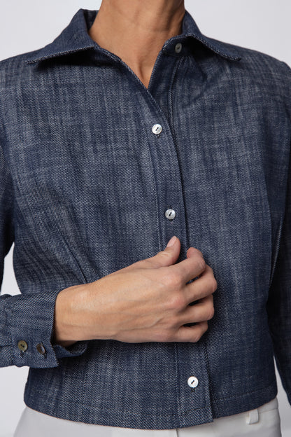 Costa Rica Denim Blouse