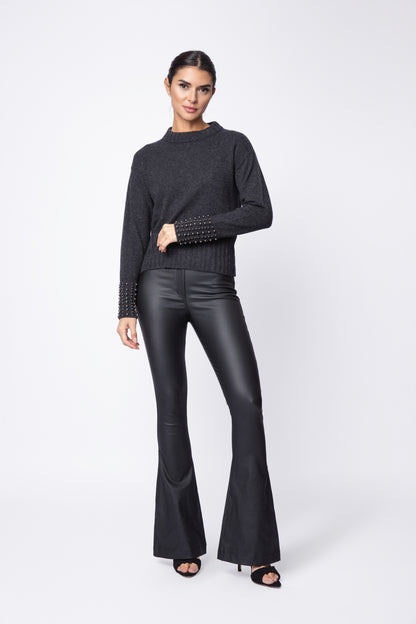 Bullet Cashmere Crewneck Sweater