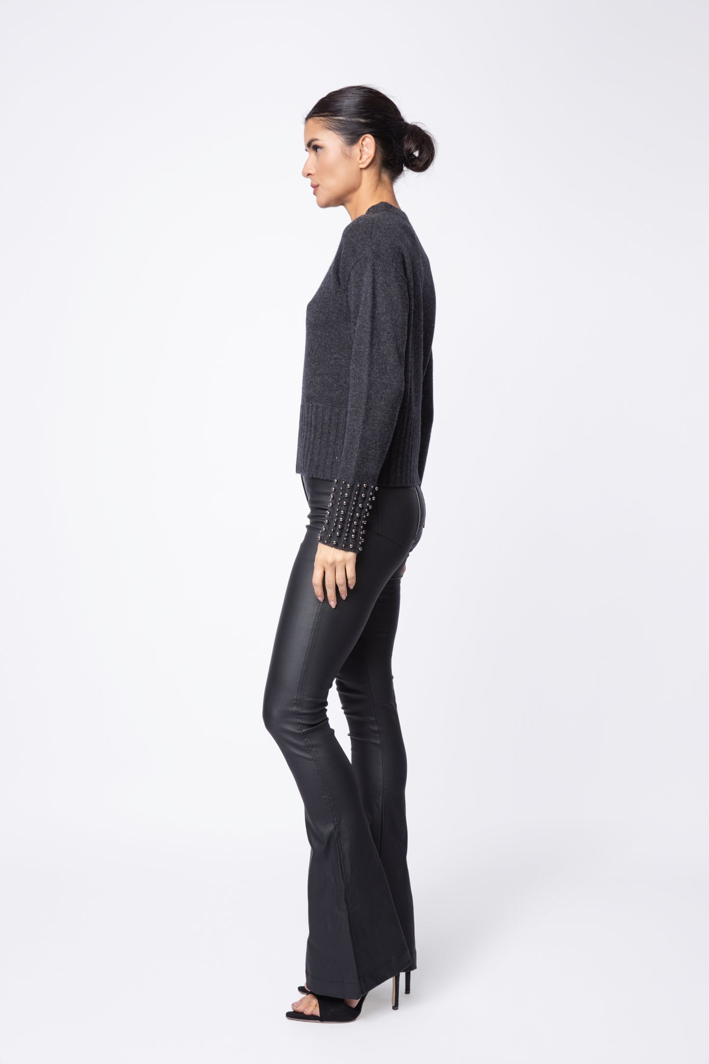 Bullet Cashmere Crewneck Sweater