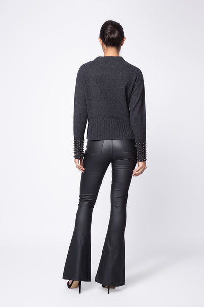 Bullet Cashmere Crewneck Sweater