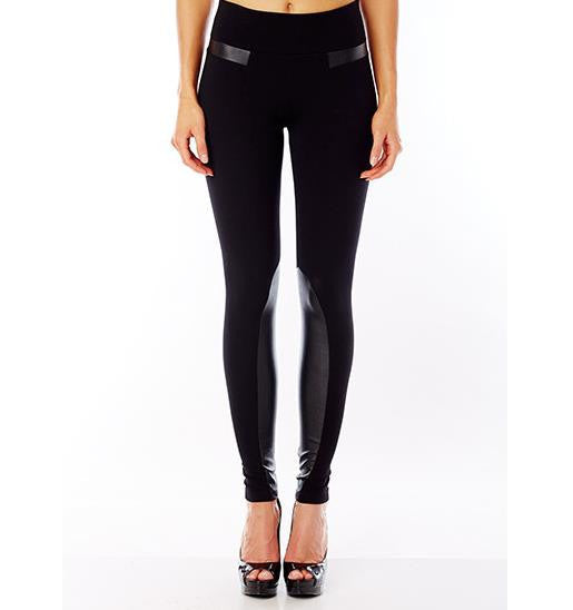 Nolita Legging with Eco Leather Detail