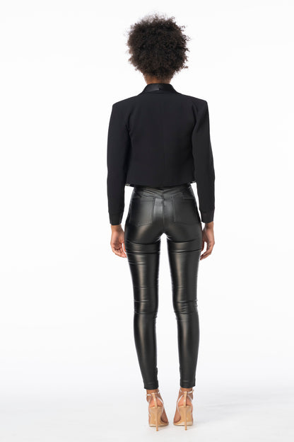 Tuxedo Cropped Jacket