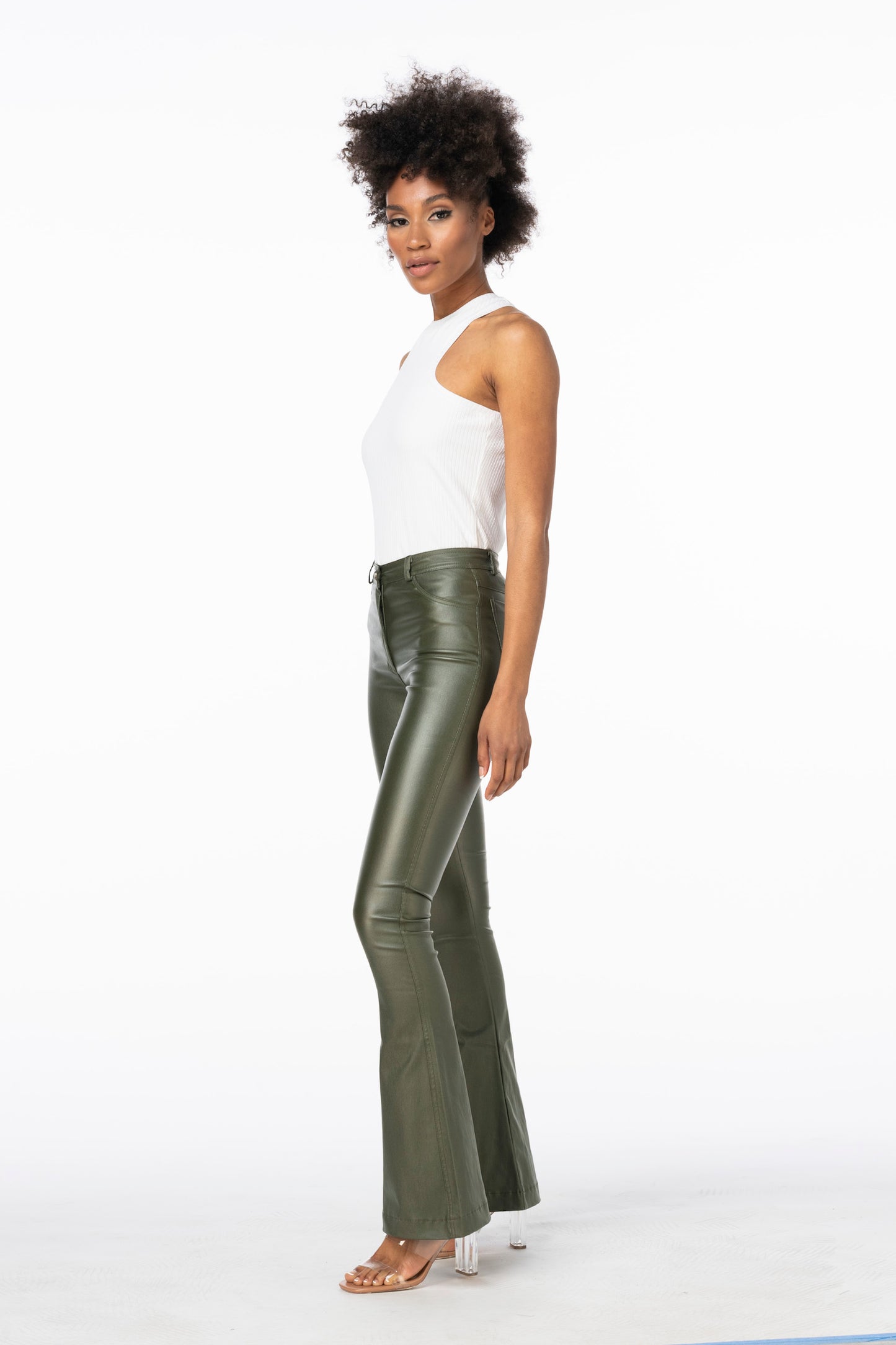 BA Waxed Flare Pant