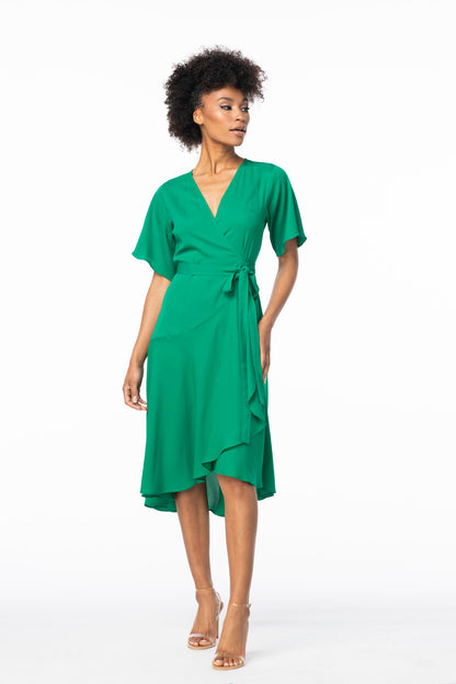 Gretta Wrap Dress – Daniela Corte Gretta Wrap Dress – Daniela Corte