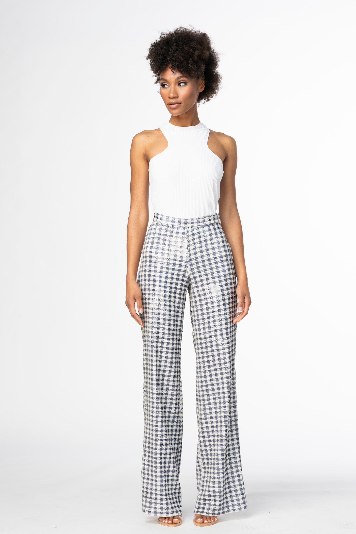 Sequence Gingham Pants