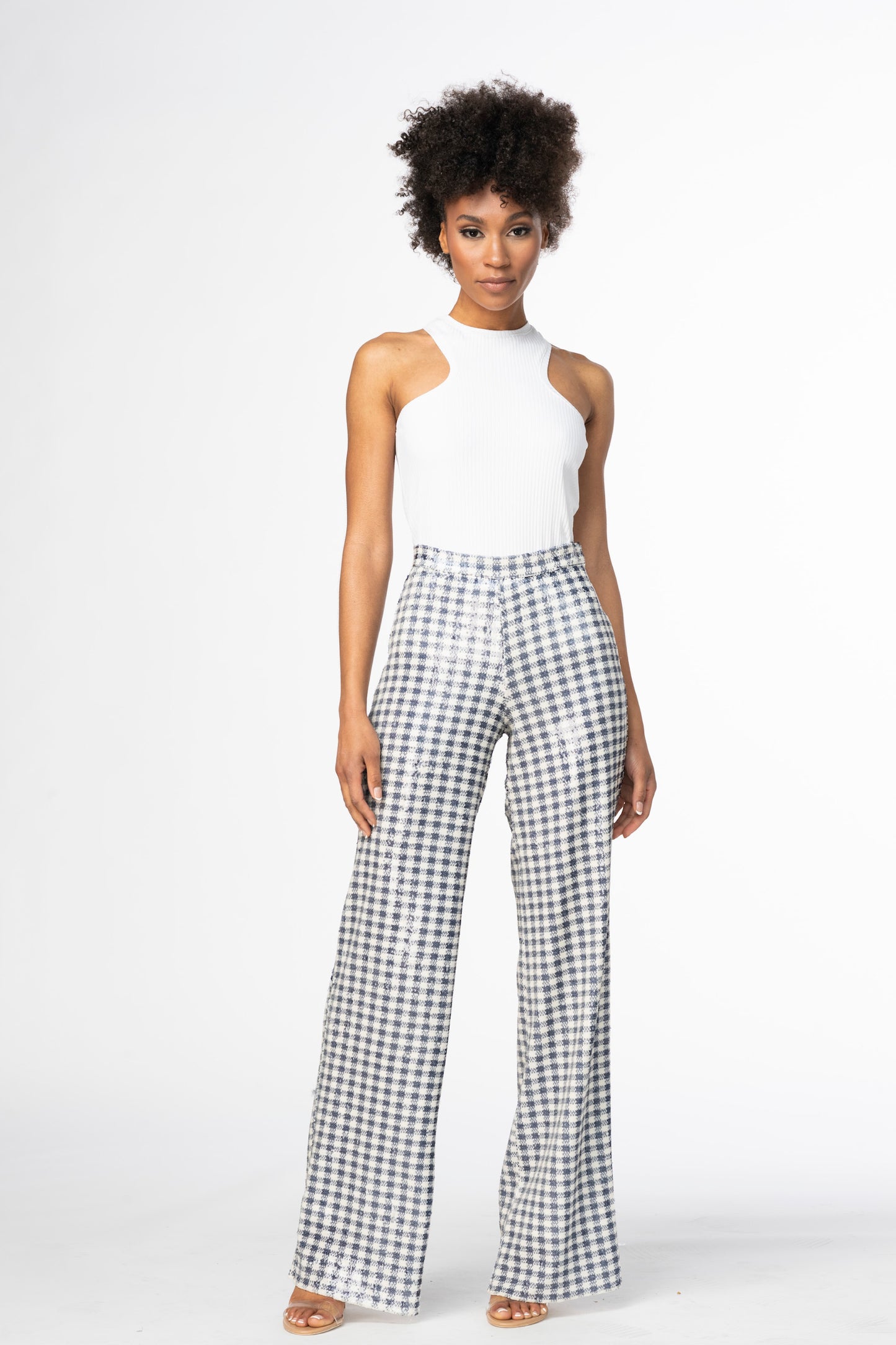 Sequence Gingham Pants