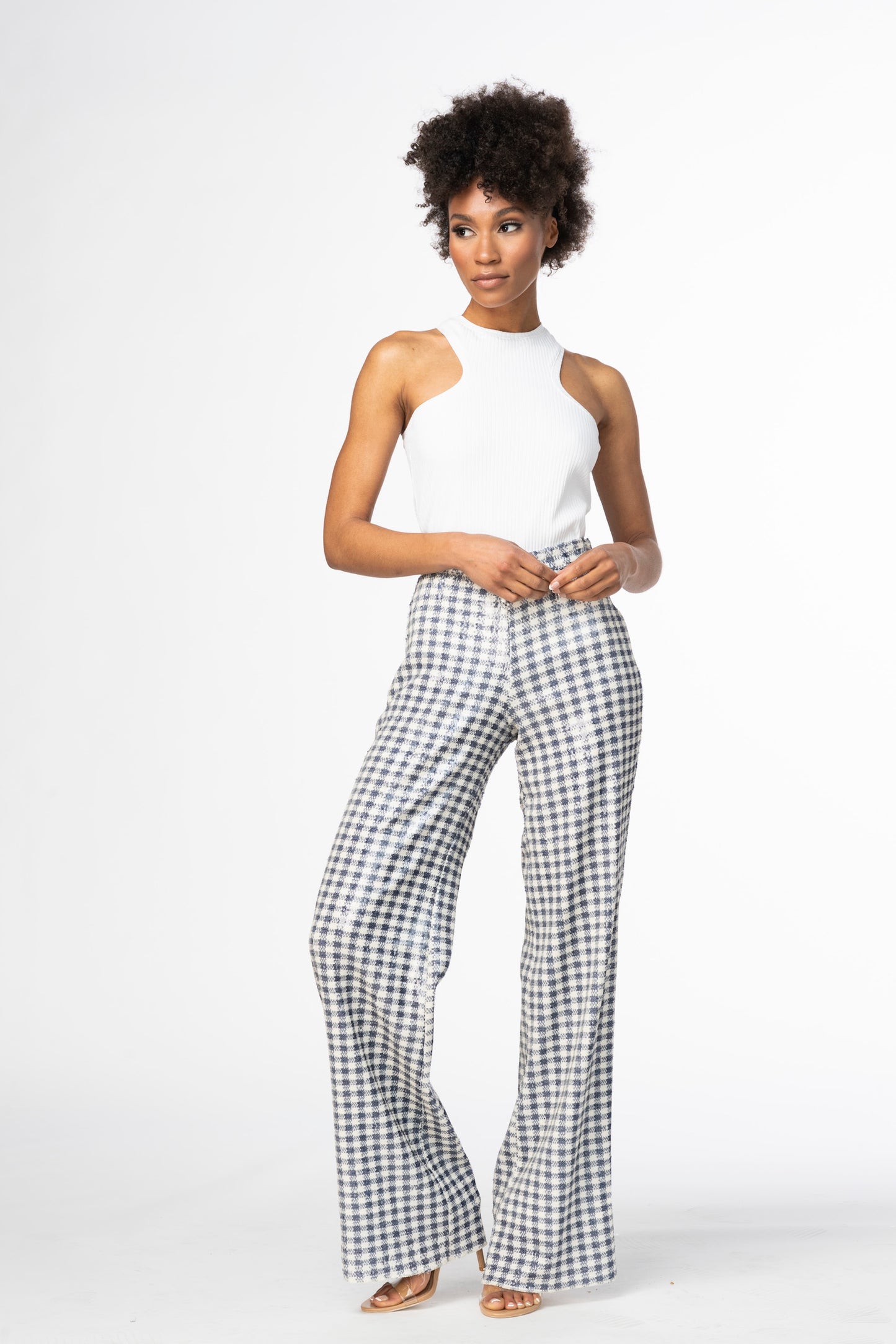 Sequence Gingham Pants