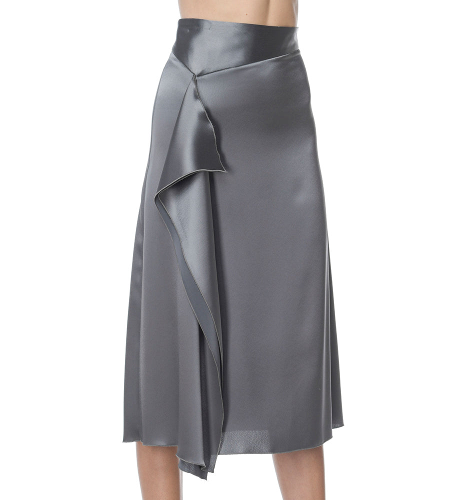 Hematite Frill Skirt