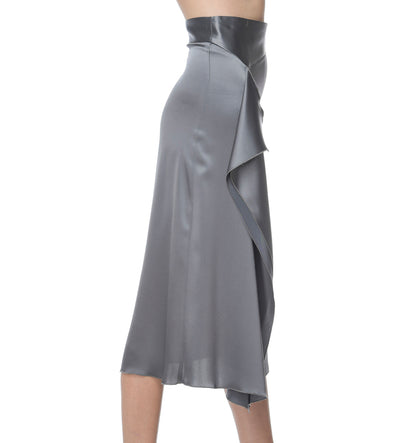 Hematite Frill Skirt