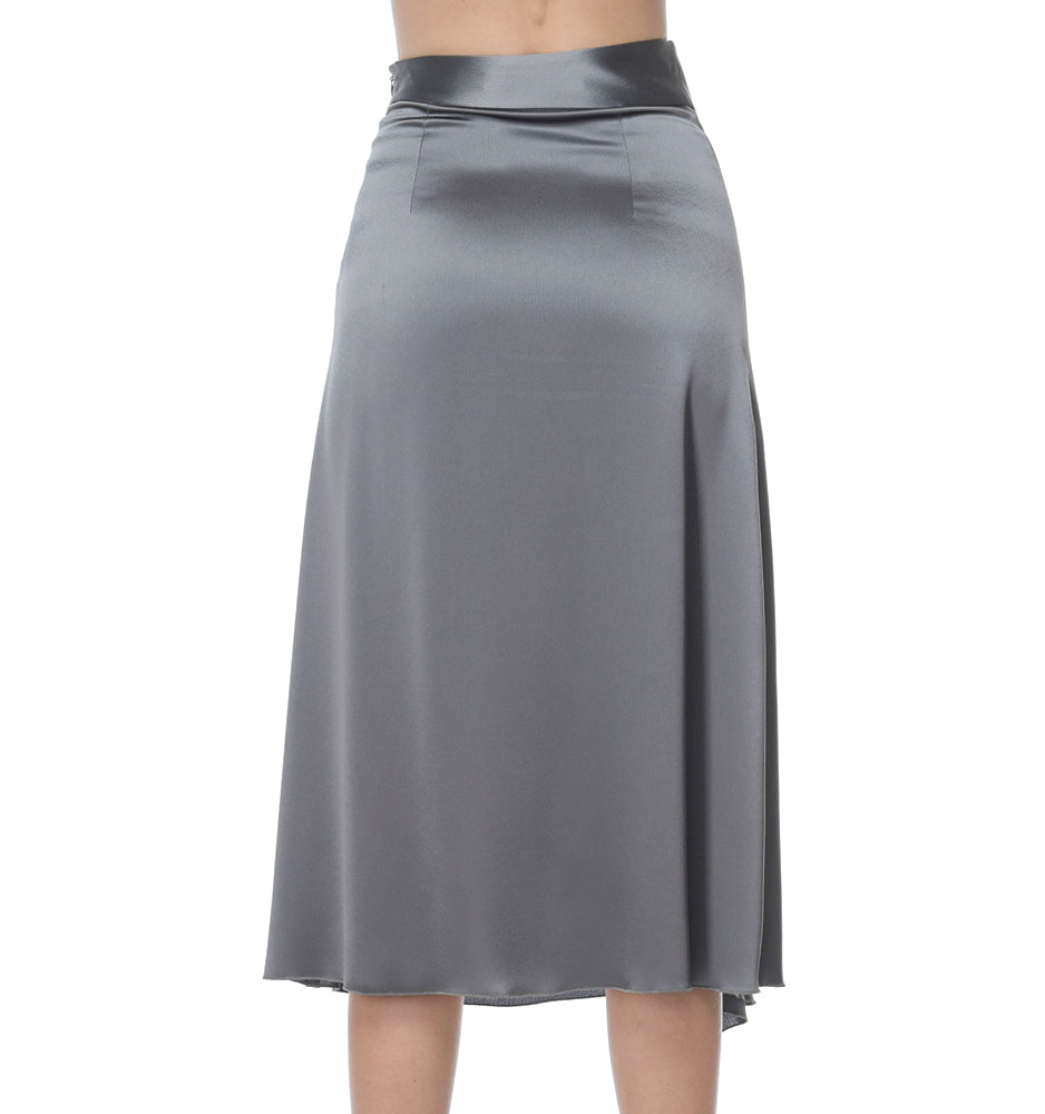 Hematite Frill Skirt
