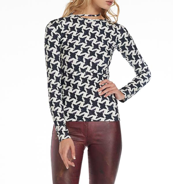 Herringbone Print