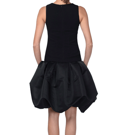 Black with Black Satin