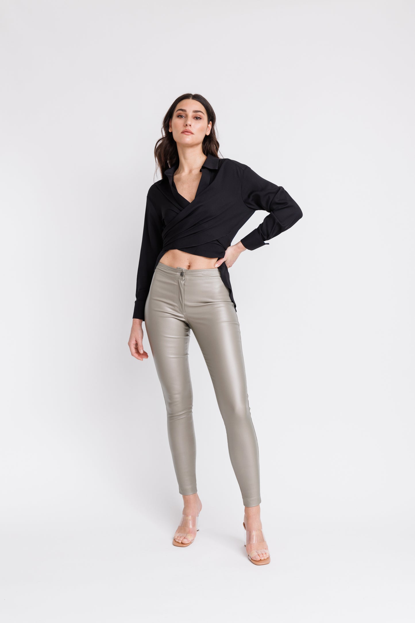 Wrap Cabana Blouse