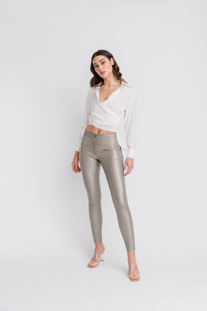 Wrap Cabana Blouse