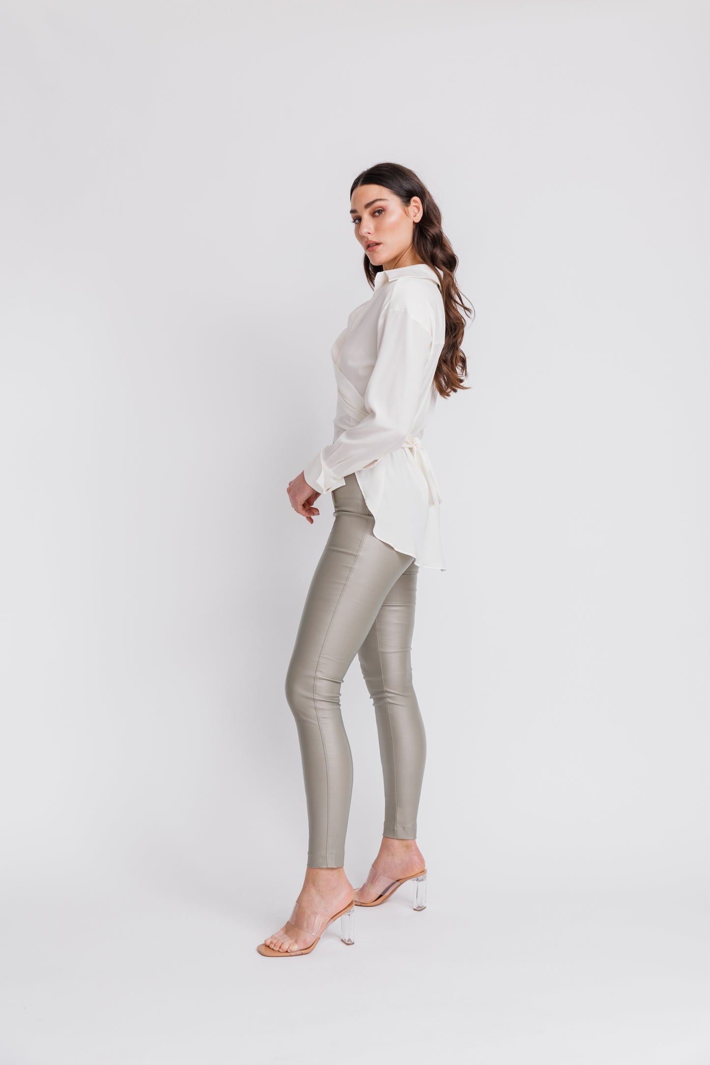 Wrap Cabana Blouse